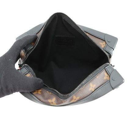 Louis Vuitton Shoulder Bag Monogram Solar Ray Soft Trunk Noir Black
