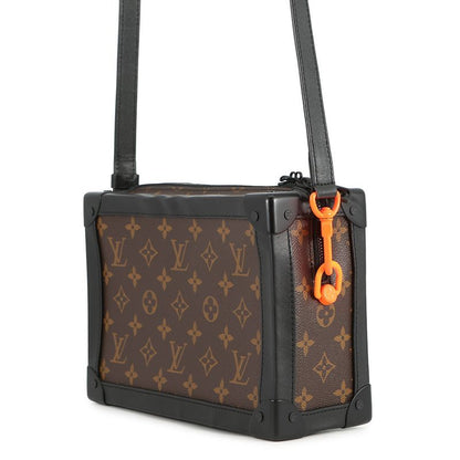 Louis Vuitton Shoulder Bag Monogram Solar Ray Soft Trunk Noir Black