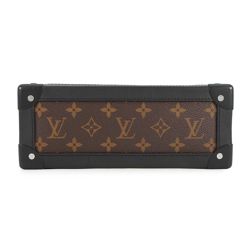 Louis Vuitton Shoulder Bag Monogram Solar Ray Soft Trunk Noir Black