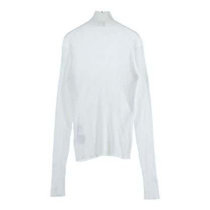 PRADA Logo Print Turtle Neck Sweater - White Umr524 S222 11I0