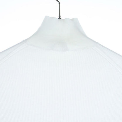 PRADA Logo Print Turtle Neck Sweater - White Umr524 S222 11I0