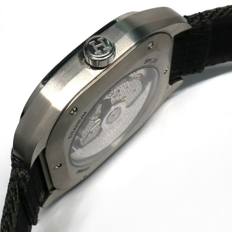 HERMES H08 Watch 42mm Sp1.741 Gray-black Titanium Sangle