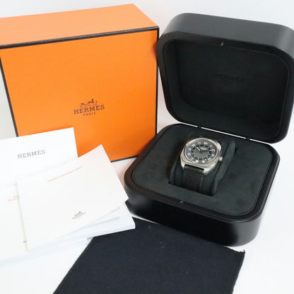 HERMES H08 Watch 42mm Sp1.741 Gray-black Titanium Sangle