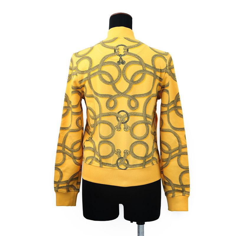 Hermes Jacket Palfrowa Remix Teddy 34 Jaune-mimosa