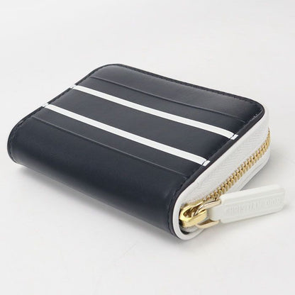 DIOR Coin Case VIBE Coin Purse Leather Women's
