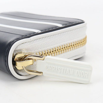 DIOR Coin Case VIBE Coin Purse Leather Women's