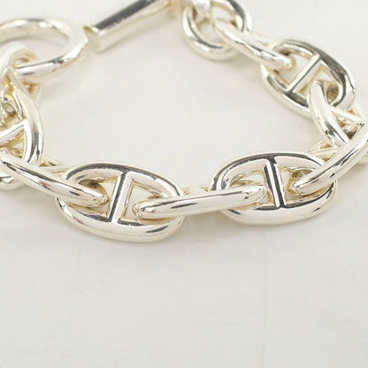 HERMES Chaine D'ancre TGM 10koma Bracelet Silver-925 Unisex