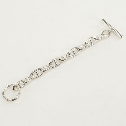 HERMES Chaine D'ancre GM 10koma Bracelet Silver-925 Unisex