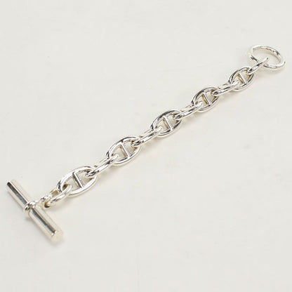 HERMES Chaine D'ancre GM 10koma Bracelet Silver-925 Unisex