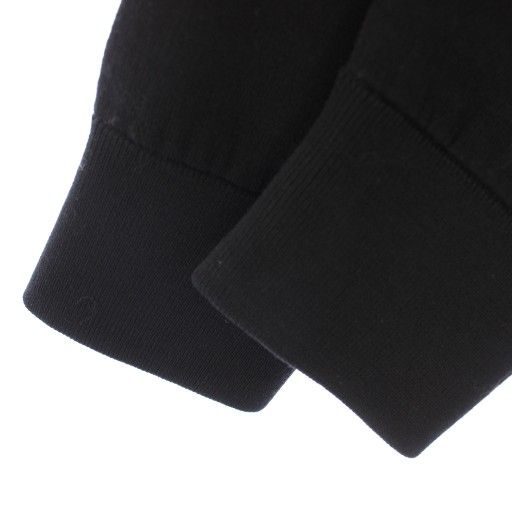 DIOR Homme Knit Sweater Crew Neck Long Sleeve Zip XS Black 863m631zt904 TK H