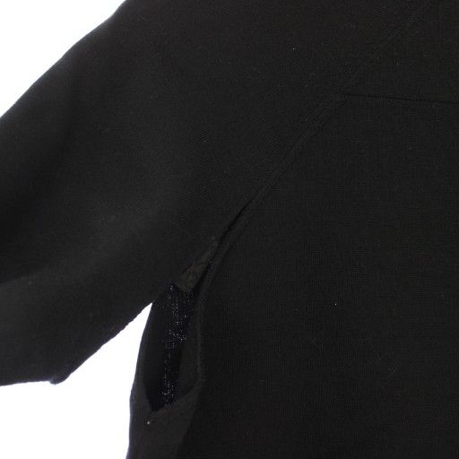 DIOR Homme Knit Sweater Crew Neck Long Sleeve Zip XS Black 863m631zt904 TK H