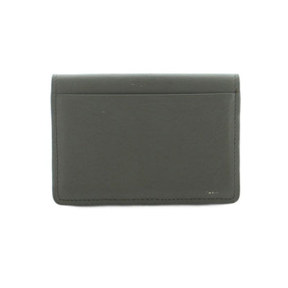 BALENCIAGA Card Case Folio Paper Leather Gray 499201 MI • OS