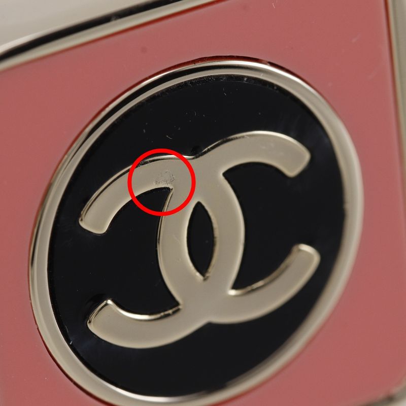 CHANEL Coco Mark Metal Size 14.5 Silver - B23C Women's 36g Ring -ring