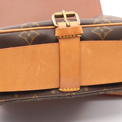 Louis Vuitton Shoulder Bag Cult Ciel MM M51253 PVC Coating Canvas Leather Cart