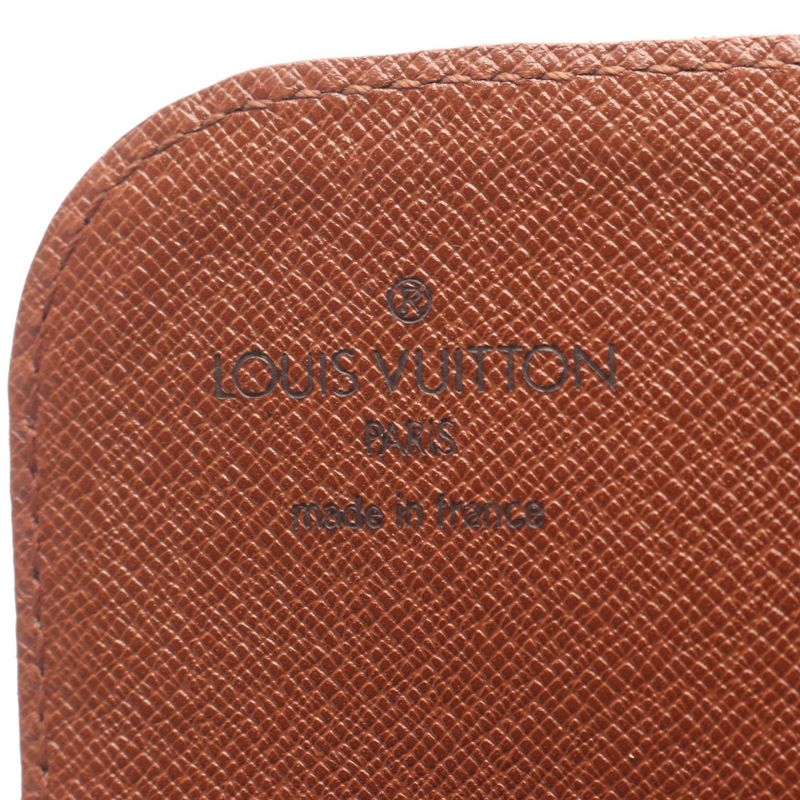 Louis Vuitton Shoulder Bag Cult Ciel MM M51253 PVC Coating Canvas Leather Cart