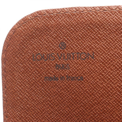 Louis Vuitton Shoulder Bag Cult Ciel MM M51253 PVC Coating Canvas Leather Cart