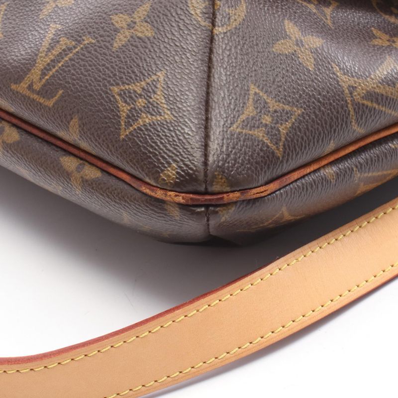 Louis Vuitton Shoulder Bag Musette Monogram M51256 PVC Coated Canvas Leather