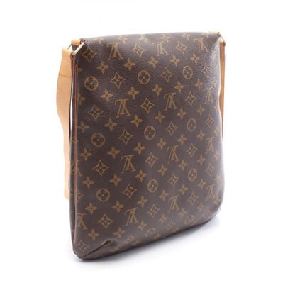 Louis Vuitton Shoulder Bag Musette Monogram M51256 PVC Coated Canvas Leather