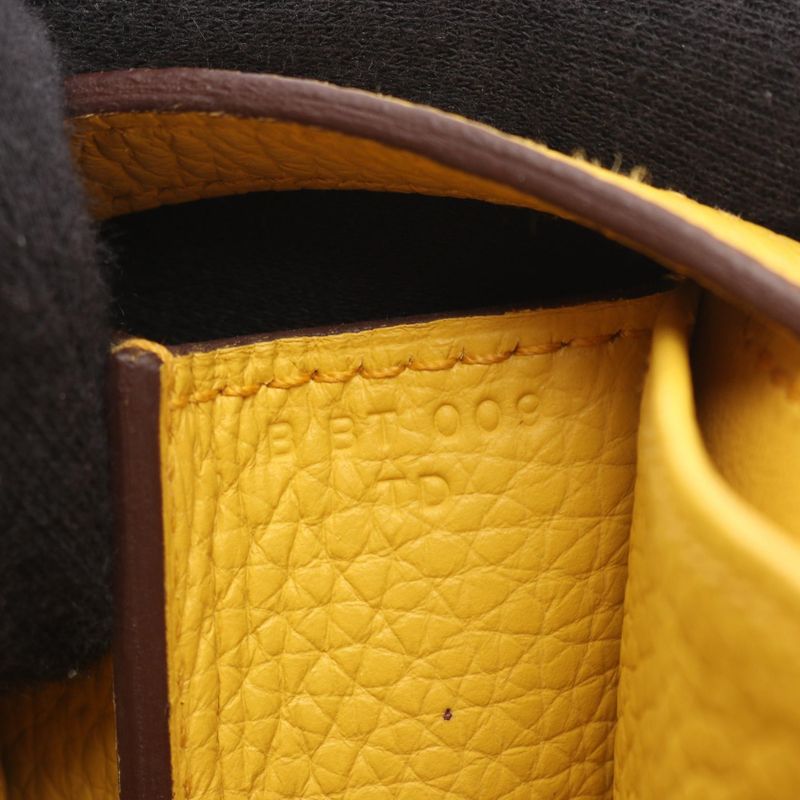 HERMES Handbag Alzan 25 Sun Leather Alzan 25 Sun Ladies A
