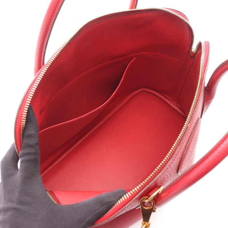HERMES Handbag Bolide 37 Le Juviv Leather Bolide 37 Le Juviv Women's A