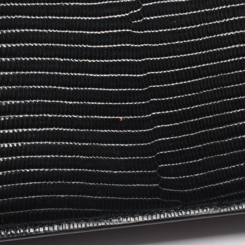 BALENCIAGA Shoulder Bag B Bi-dot 593615 Black Leather B Chain Wallet Women's
