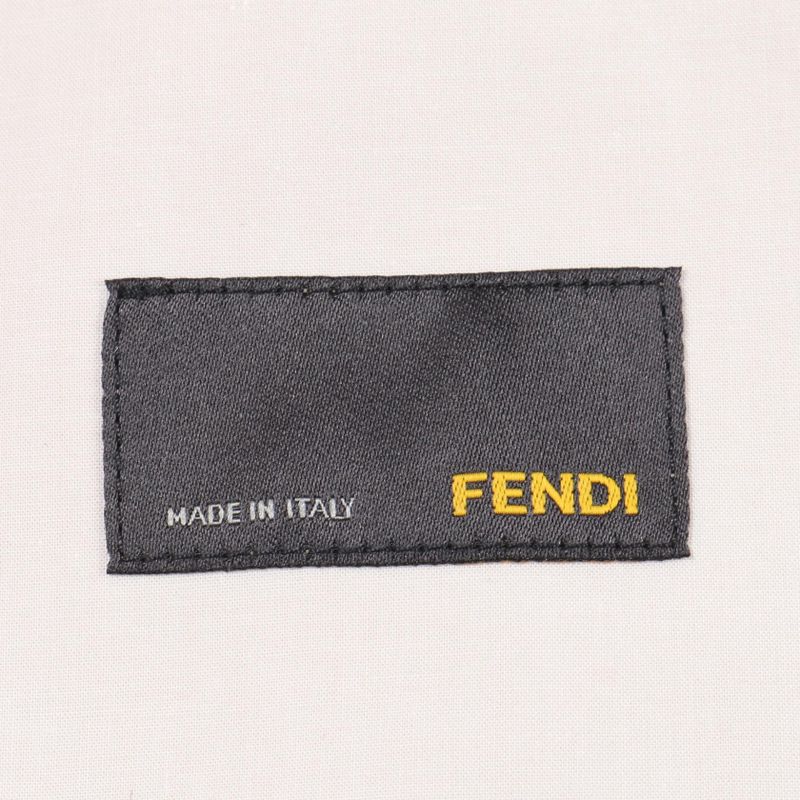 FENDI Color Coat Leather Coat Women's A