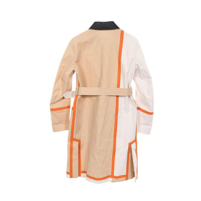 FENDI Color Coat Leather Coat Women's A