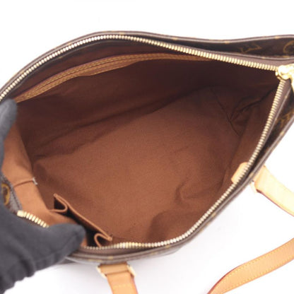 Louis Vuitton Shoulder Bag Cabas Piano M51148 PVC Coated Canvas Leather Cabas