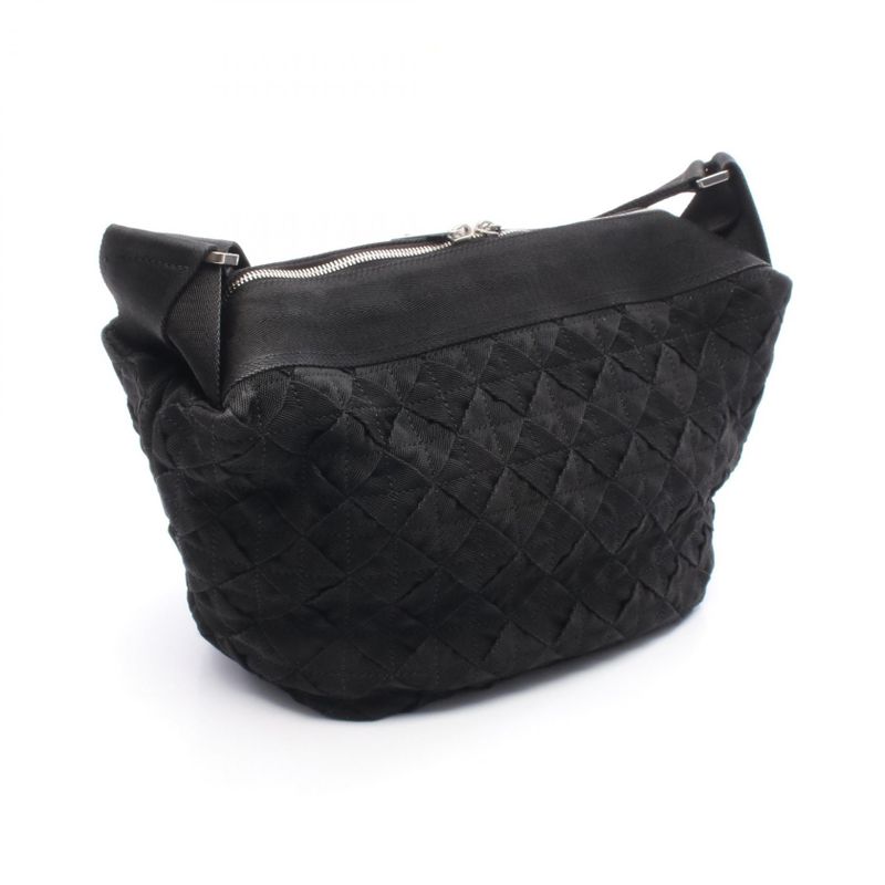 Bottega Veneta Shoulder Bag Intrecciato Webbing Black Others