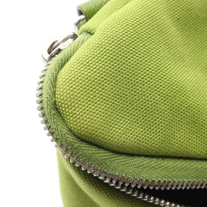 PRADA Shoulder Bag Triangle Logo 2vh147 Green Canvas Triangle Logo Shoulder Bag