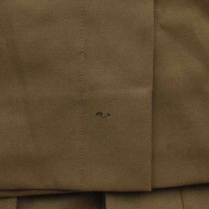 CHANEL 96A Vintage Box Dress Wool Silk Long Sleeve Long Hiyo Button Coco Mark