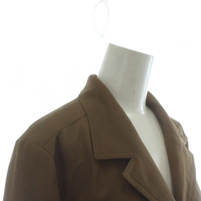 CHANEL 96A Vintage Box Dress Wool Silk Long Sleeve Long Hiyo Button Coco Mark