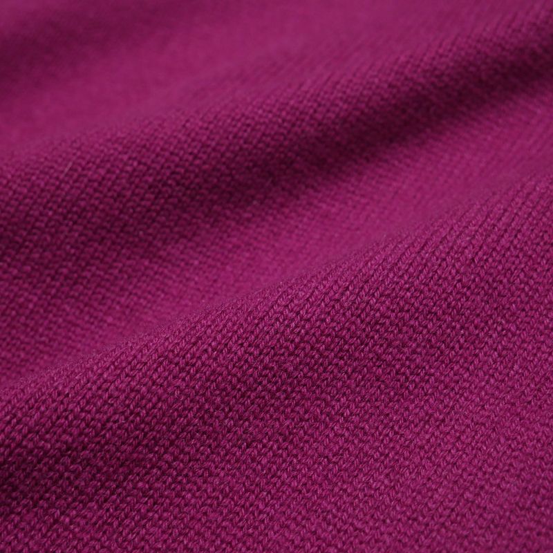 Hermes Dress 34 All Cashmere Short Sleeve Knit Logo Anemone