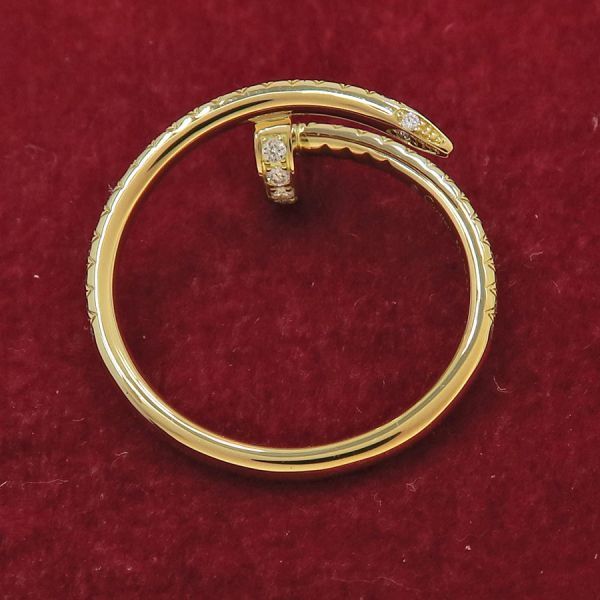 Cartier Juste Un Clou Diamond Ring Small Model #52