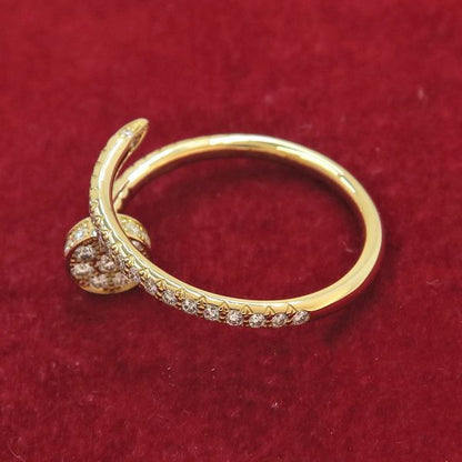 Cartier Juste Un Clou Diamond Ring Small Model #52