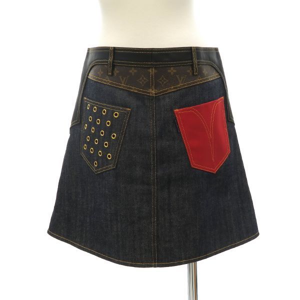 Louis Vuitton Denim Skirt Fejb01fgk