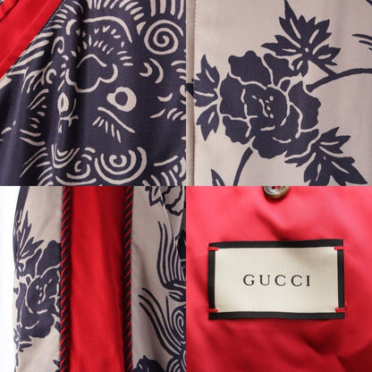 GUCCI 16 Year Katakana Logo Sukajan Blouson Jacket 460820 Red 48