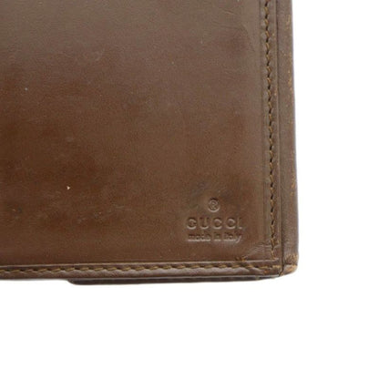 GUCCI 035-2184-2134 Jack Line Long Wallet Long Wallet Canvas Leather GG Logo