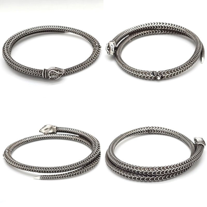 GUCCI 577283 Garden Snake Bangle Bracelet 18 Arm Circumference Approx 18cm