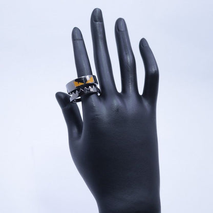 Fendi Bugs Monster Star Ring Silver