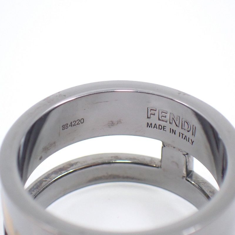 Fendi Bugs Monster Star Ring Silver