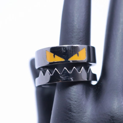Fendi Bugs Monster Star Ring Silver