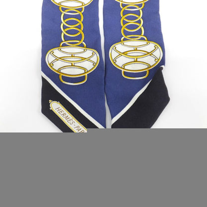 HERMES Twilly Navy Lift Profile Twilly Marine Noir Gold Lift Profile