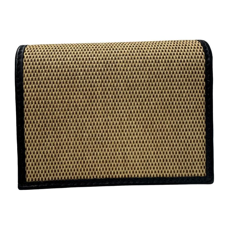 GUCCI Wallet Women's Men's Brand Horsebit Bifold Wallet Leather Navy - 621887