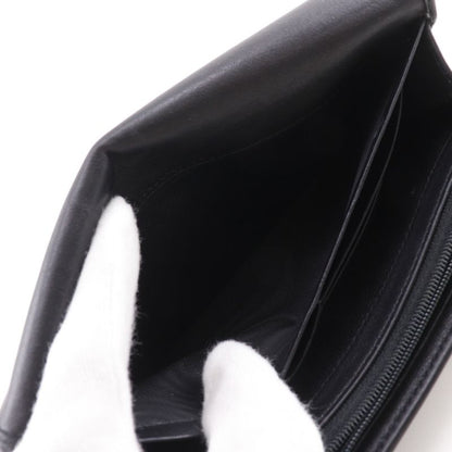 GUCCI Interlocking G 282434 Shima Leather Black Women's Long Wallet