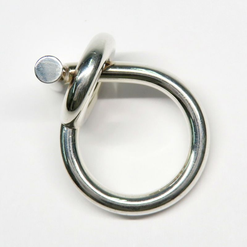 HERMES Ring Echape MM 50 Ag925 SV Silver - Manufactured In 2023