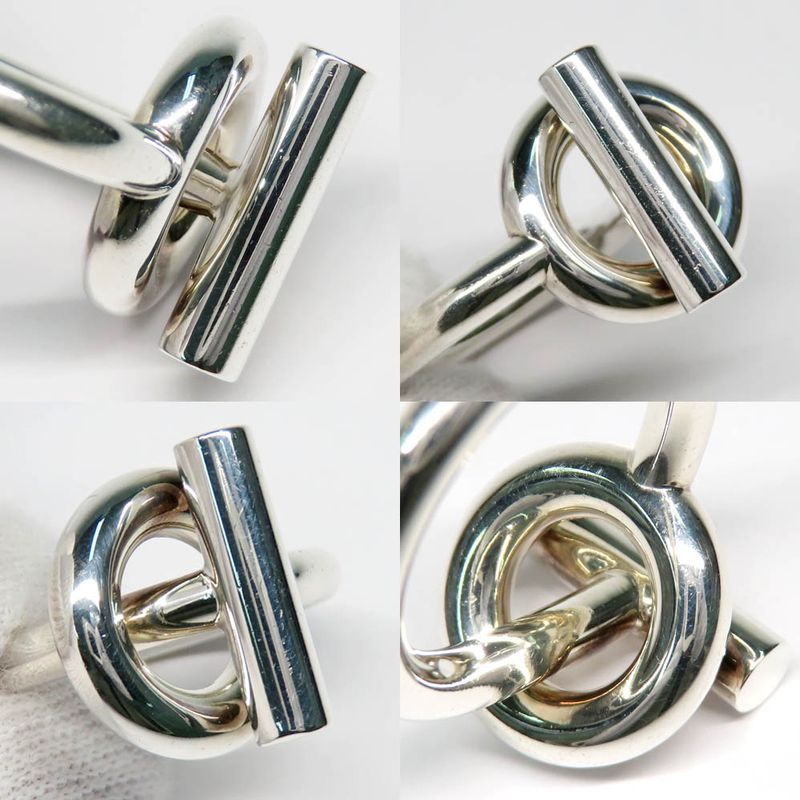 HERMES Ring Echape MM 50 Ag925 SV Silver - Manufactured In 2023