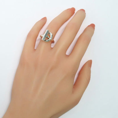 HERMES Ring Echape MM 50 Ag925 SV Silver - Manufactured In 2023