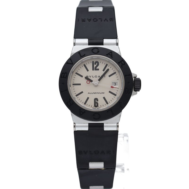 BVLGARI Aluminum Watch 29mm Ladies Watch Al29ta Al29tavd Box Warranty