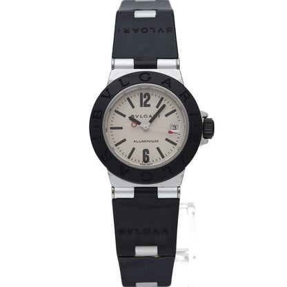 BVLGARI Aluminum Watch 29mm Ladies Watch Al29ta Al29tavd Box Warranty